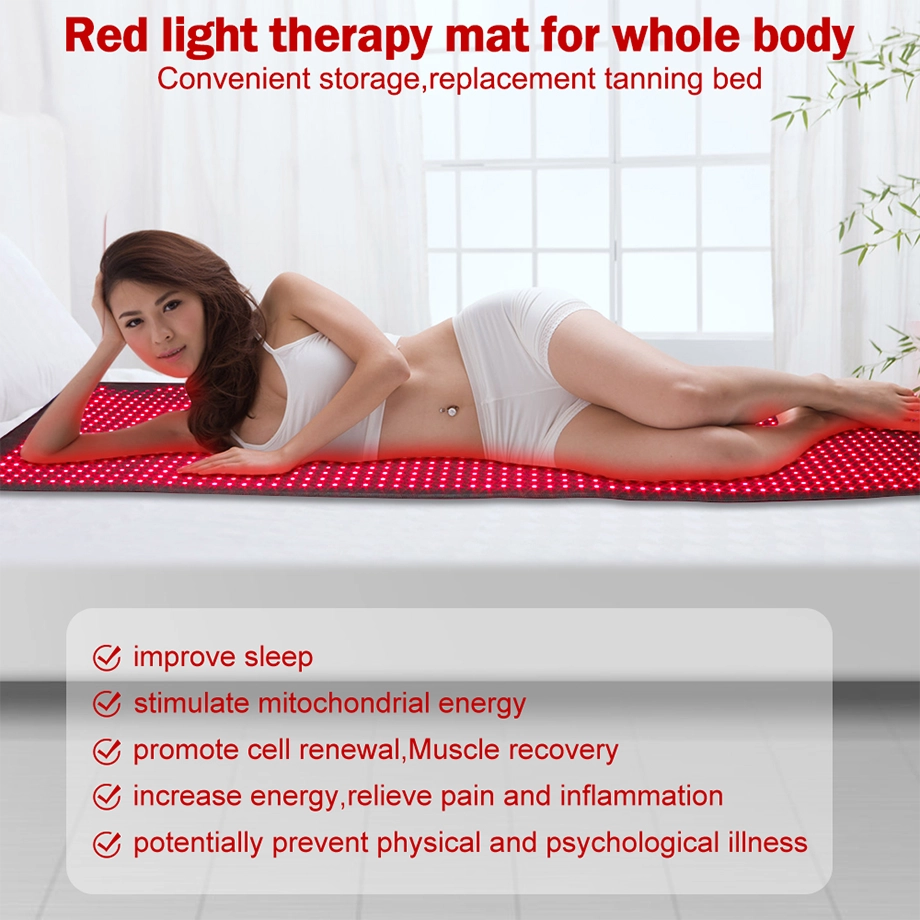 OemOdm-Full-Body-Infrared-Red-Light-Therapy-Fitness-Yoga-Mat-006 OemOdm Full Body Infrared Red Light Therapy Fitness Yoga Mat 006